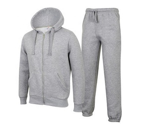 Chándales de ropa deportiva de diseño personalizado OEM, chándales de algodón polar con capucha y cuello, pantalones de cintura media, ropa informal de invierno, conjunto de chándales - Product Image 2