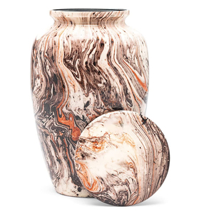 Urna Funeraria Clásica y Elegante de Color Morado para Cenizas Humanas, Esta Hermosa Urna Grande es Perfecta para Homenajear a un Ser Querido - Product Image 3