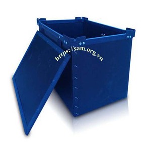 PP corrugated plastic box corrugated PP SAM box