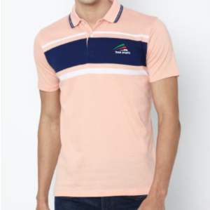 Camiseta de hombre 100% algodón al por mayor marca personalizada para polo con estampado manga corta diseño liso - Product Image 1