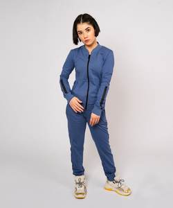 Nuevo Conjunto Deportivo de Invierno con Capucha para Mujer, Estilo Moderno 2021, en Poliéster/Algodón - Product Image 3