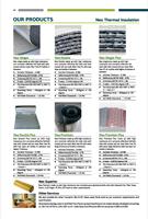 Feuille d'isolation thermique en aluminium et métal PE de style industriel, résistante à la chaleur des deux côtés, épaisseur 6 mm, réflectivité 97 %