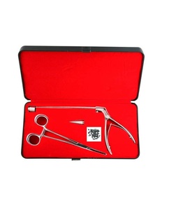 Kit de Ligadura de Hemorroides Mcgivney Quirúrgico Manual de Alta Calidad con Estuche de Cuero, Acero Inoxidable, Estándar Alemán - Product Image 4