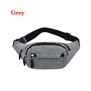 โลโก้ที่กําหนดเองขนาดใหญ่สวมใส่กลางแจ้งกระเป๋ากีฬากระเป๋าคาดเอวกันน้ํากระเป๋าคาดเอวผู้ชายที่เรียบง่าย - Product Image 5