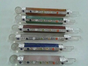 Vente en gros de bâton de guérison naturel en Lapis-lazuli de meilleure qualité bâton de cristal d'agate de pierres précieuses pour Chakra produit haut de gamme à vendre - Product Image 6