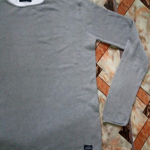 Pulls décontractés à manches longues en coton pour hommes, col rond, anti-plis, marque originale Overrun Clothing, fabriqués au Bangladesh - Product Image 1