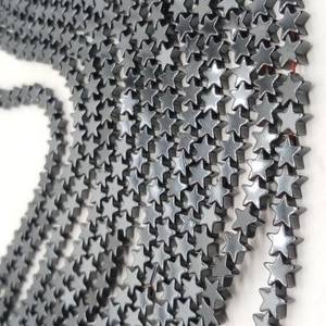 ลูกปัดทรงหลวมรูปดาวฮีมาไทต์สีเทาธรรมชาติ - Product Image 2