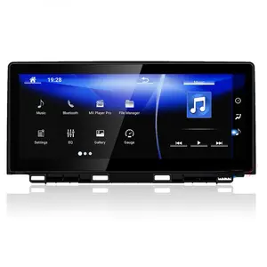 Aucar 10.25 "אנדרואיד 10 DVD לרכב מולטימדיה נגן GPS ניווט לרכב וידאו רדיו רכב סטריאו ראש יחידה עבור לקסוס NX 2014-2019