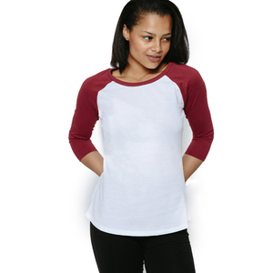 Camiseta de béisbol corta personalizada para mujer, ropa deportiva con logotipo de impresión por sublimación, camiseta de béisbol de moda para mujer - Product Image 6