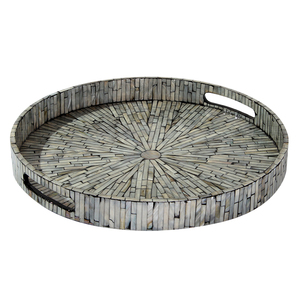 หรูหราแล็คเกอร์แกะสลักตกแต่งการจัดเก็บยืนถาดภาพวาดแล็กเกอร์ถาดสำหรับตกแต่งบ้าน - Product Image 2