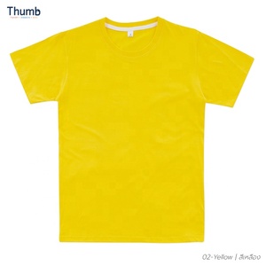 T-shirt 100% coton de haute qualité pour hommes et femmes avec 60 couleurs vierges, Jersey intelligent décontracté col rond - Product Image 4