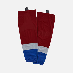 Wholesale Custom Hockey <b>Socks</b> Sublimation Printing Best Quality Ice Hockey <b>Socks</b> Sports Wear <b>Polyester</b>/Cotton Elastic Waist - Product Image 5