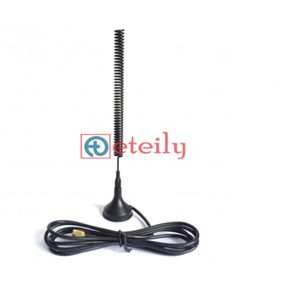 9dBi Magnetic Antenna RG174 Cable (L- 3Mtr) <b>SMA</b> (M) St. <b>Connector</b> 433MHz Low Loss Good Signal Strength Telecommunications - Product Image 4