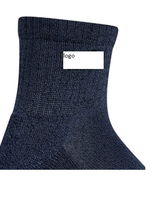 Chaussettes basses matelassées pour hommes, 6 paires, 97% polyester, 3% élasthanne, respirantes