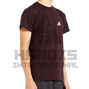 T-shirt pour homme, en Polyester, simple et à séchage rapide, de couleurs, livraison d'usine, vente en gros, collection 2020 - Product Image 3