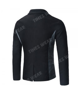 Chaqueta Vintage con botones para hombre, chaqueta de moda embellecedora con cremallera para invierno, venta al por mayor - Product Image 6