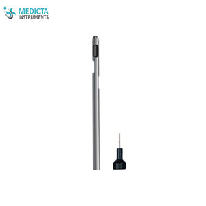 Stainless Steel 12 Spiral Port Tommey hub 60cc General Suction Cannula - Plastic Surgery Instruments - Product Image 5