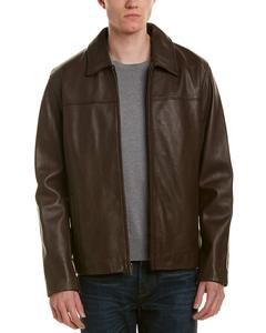 Chaqueta Cortavientos de Cuero Vacuno para Hombre, Impermeable, Resistente al Viento, Transpirable, con Cremallera, Personalizable, para Invierno y Actividades al Aire Libre - Product Image 1