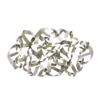 Décoration murale contemporaine en acier inoxydable, design nature morte, faite à la main, personnalisable en couleur et taille, pour la maison, vente en gros