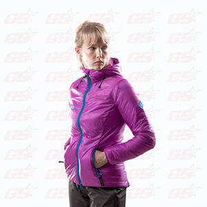 Custom cheap high quality 2021 fall fashion women's all over print puffer - Product Image 1