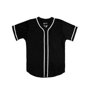Camiseta de Béisbol de Alta Calidad PIHA SPORTS con Logotipo y Número Personalizados, Cuello en V, Poliéster/Algodón, Uniformes Deportivos para Hombre - Product Image 1