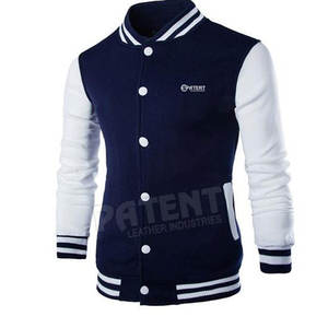 Chaqueta de invierno con letras de secado rápido personalizada lona cómoda a la venta - Product Image 1