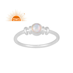 ล่าสุดปรับเงินสเตอร์ลิงธรรมชาติเอธิโอเปียโอปอลพลอยซ้อนแหวนสำหรับผู้หญิงเครื่องประดับผู้ผลิต - Product Image 1