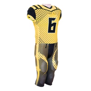 Uniforme de football américain par sublimation Uniforme de football américain de qualité supérieure à prix raisonnable Maillot de football américain personnalisé - Product Image 5