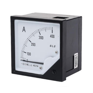 Ammeter Panel Analog AC 6L2 Pengukur Arus Ampere Meter 10A 20A 30A 100A/5A 150A/5A 200A 300A 500A 750A 1000A Meter Arus Mekanis - Product Image 1