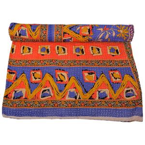 En gros Indien Fait À La Main Kantha Couette Kantha Patchwork Kantha Couette - Product Image 1