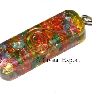 Meilleure valeur de pendentifs d'orgone chakra en forme de tuyau: pendentifs d'orgone chakra en forme de tuyau à vendre - Product Image 1