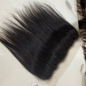 Cheveux frontaux lisses à cuticules bruts — ali queen, cheveux humains vierges, cheveux humains non traités, qualité 10A, 13x4 13x6 - Product Image 1