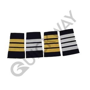 Charretera Ceremonial Custom Color Negro Con Plata 3 Barras Charretera Venta Por QUICK WAY INDUSTRIES - Product Image 5