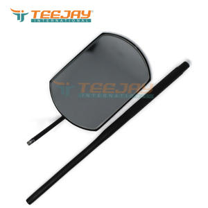 Matte Black Powder Coated Universal <b>Rectangle</b> Eyelash <b>Mirror</b> Large customized logo DHL FEDEX western union paypal - Product Image 2