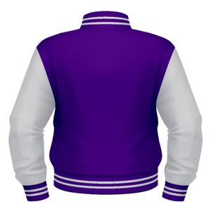 แจ็คเก็ตเบสบอลบอมเบอร์ไซส์ใหญ่สำหรับผู้ชาย - Product Image 2