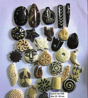 DIY Fashion Jewelry Shell Bone & Coral Beads Perles en corne d'os en vrac pour des conceptions créatives