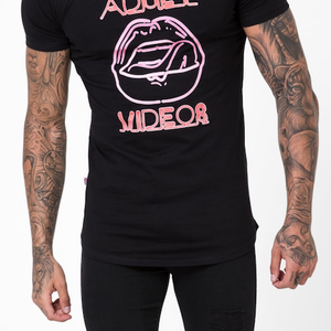 Camiseta de algodón para hombre de talla europea, camiseta sencilla de manga corta con cuello redondo, estilo informal, Color sólido, gran oferta - Product Image 4