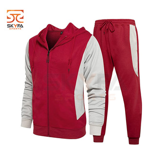 New latest design men track suits sports custom <b>plain</b> <b>tracksuits</b> - Product Image 6