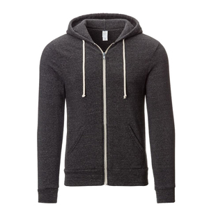 Sweat à capuche pour homme personnalisé en molleton de coton doux avec logo tissé en tricot pour la saison d'hiver disponible dans n'importe quelle couleur - Product Image 4