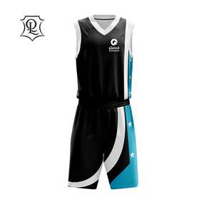 Uniformes de baloncesto sublimados de buena calidad, personalizados, 100% poliéster, logo profesional, nombre del equipo - Product Image 3