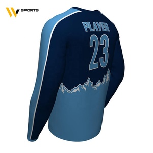 Chemise de tir à manches longues de basket-ball personnalisé pour hommes Anti-UV Séchage rapide Respirant Grande taille disponible en gros Nouveau design - Product Image 3