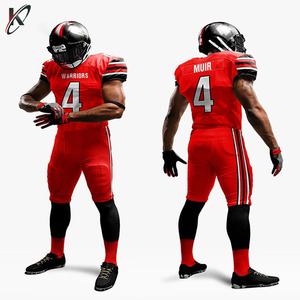 Maillot de football américain à personnaliser, tenue de football, nouveau design, prix en gros, - Product Image 2