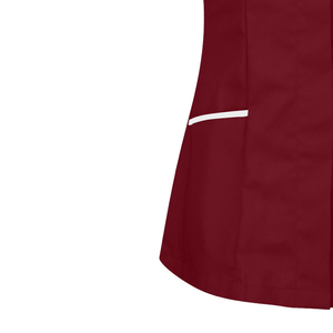 Blusa de manga corta para enfermera, Túnica de bolsillo para mujer, pantalones de salón de belleza, uniformes médicos para cuidado Dental y veterinario - Product Image 5