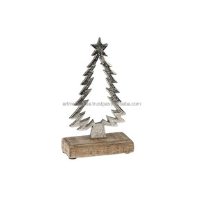 Adornos de estrellas de metal de alta calidad para la decoración festiva del hogar Estrellas de mesa de Navidad a precio mayorista - Product Image 4