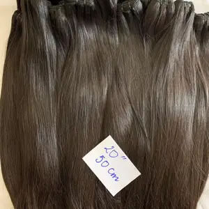 Double Weft Drawn Remy Unprocessed Wholesale 100% 1 Donor Vietnamese Human Raw Cuticle Aligned Virgin Hair Vendors