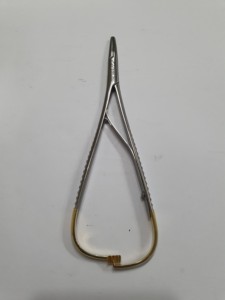 Fórceps de soporte de aguja Mathieu TC de grado quirúrgico 6-3/4 \ "fórceps ortopédicos veterinarios para quirófano Manual inoxidable alemán - Product Image 6