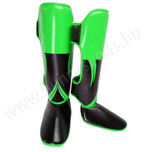 Espinilleras de kick Boxing, Protector de piernas de cuero, diseño personalizado - Product Image 2