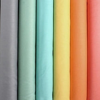 Usine en gros 100% coton satin rayure point teint couleur personnalisée tissu respirant pour hôtel maison Textile draps de lit