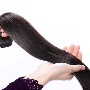 Venta al por mayor 100% Indian Virgin Remy Hair Extensions Cutícula alineada cuerpo crudo modelo No. 99J ondas naturales se pueden teñir 99J ondas - Product Image 3