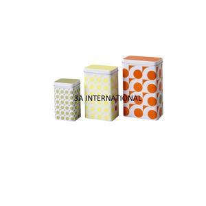 New Arrival Looking Food <b>and</b> Cookies Storage <b>Container</b> <b>Coffee</b> <b>Sugar</b> Canister <b>Tea</b> Canister Shiny Polished Different Colors - Product Image 1